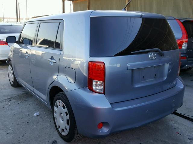 JTLZE4FE9B1138981 - 2011 TOYOTA SCION XB ლურჯი ფოტო 3