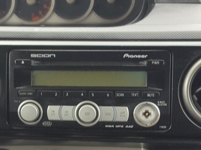 JTLKE50E381001995 - 2008 TOYOTA SCION XB WHITE photo 9