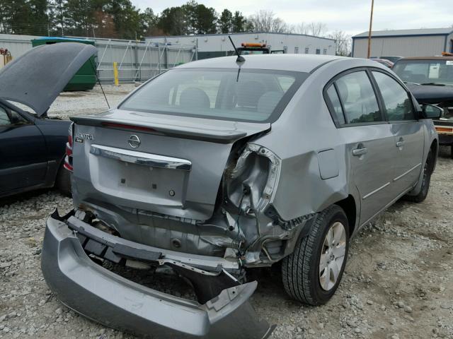 3N1AB6AP7BL624514 - 2011 NISSAN SENTRA 2.0 GRAY photo 4