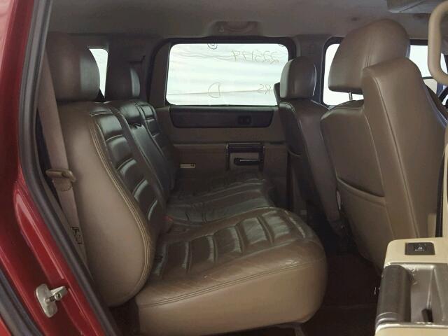 5GRGN23U13H100039 - 2003 HUMMER H2 勃艮第红 照片 6