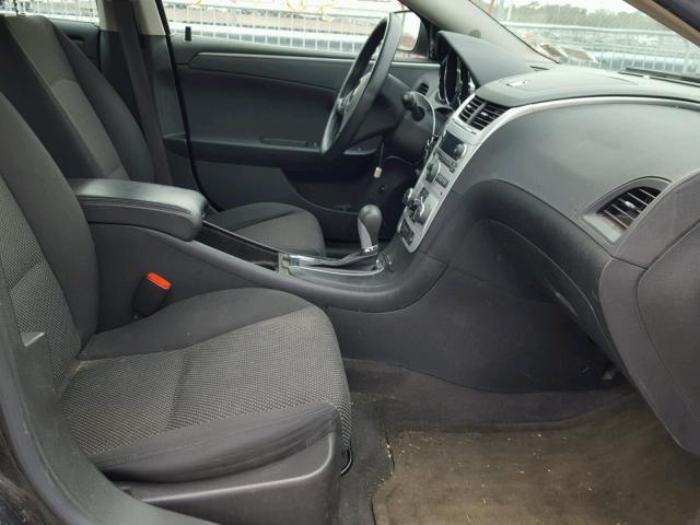 1G1ZH57B484212045 - 2008 CHEVROLET MALIBU 1LT BLACK photo 5