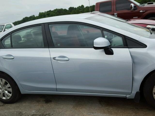 19XFB2F51CE062439 - 2012 HONDA CIVIC LX Azul foto 9