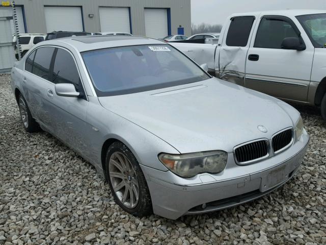 WBAGN63564DS55323 - 2004 BMW 745 LI فضي صورة 1