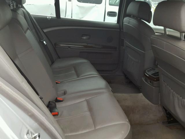 WBAGN63564DS55323 - 2004 BMW 745 LI فضي صورة 6