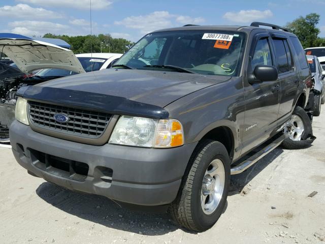 1FMZU62K74UA08703 - 2004 FORD EXPLORER X BROWN photo 2