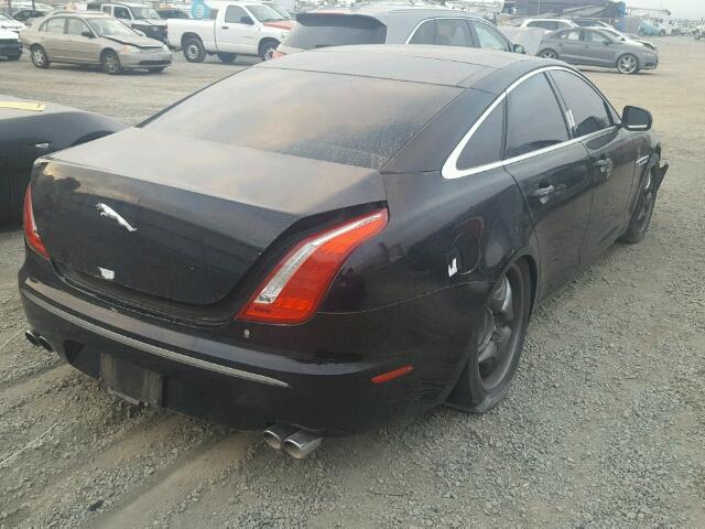 SAJWA1GE6BMV02572 - 2011 JAGUAR XJ SUPERCH BLACK photo 4