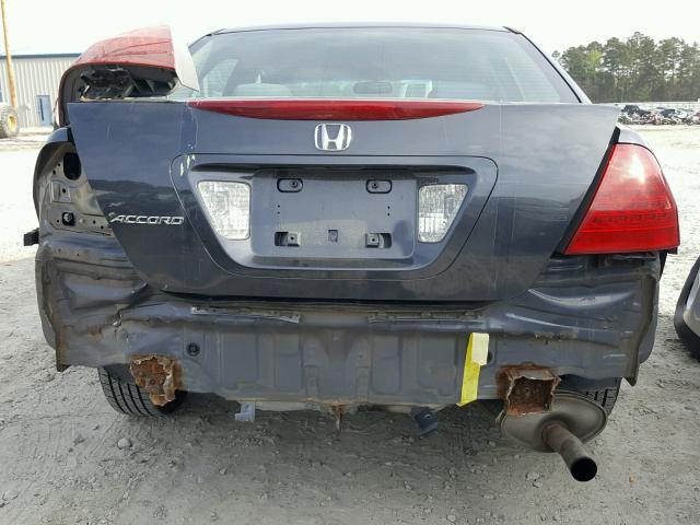 1HGCM56386A168196 - 2006 HONDA ACCORD SE BLUE photo 9