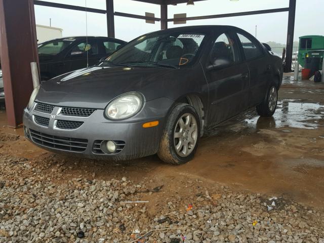 1B3ES56C43D155194 - 2003 DODGE NEON SXT GRAY photo 2