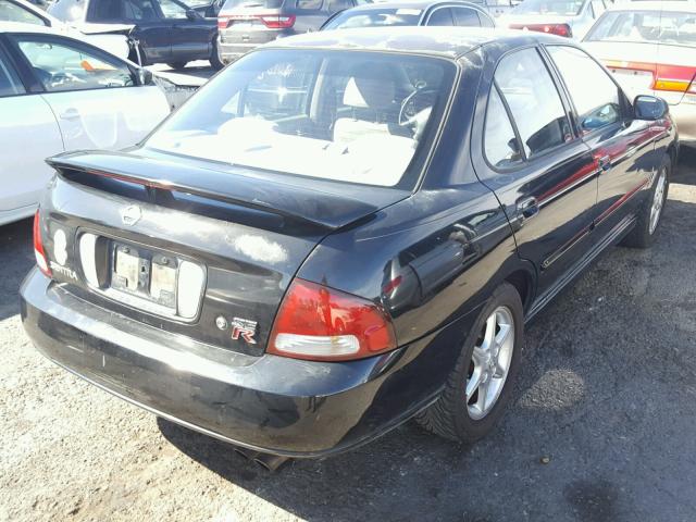 3N1AB51D02L709078 - 2002 NISSAN SENTRA SE- BLACK photo 4