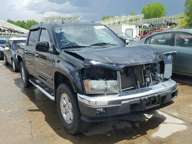 1GCDT13E098133586 - 2009 CHEVROLET COLORADO BLACK photo 1