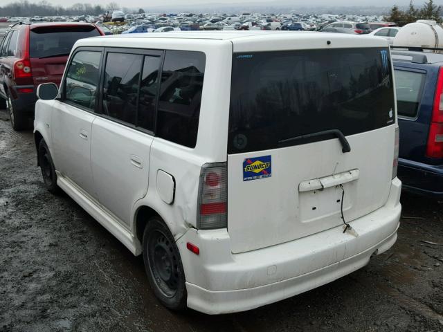 JTLKT324554019360 - 2005 TOYOTA SCION XB 白色 照片 3