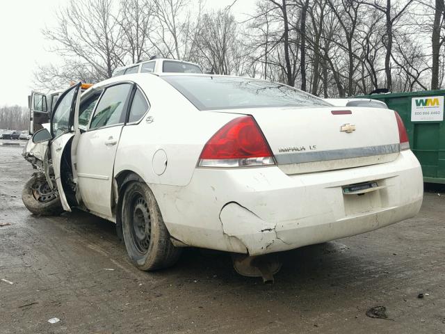 2G1WB58N589264276 - 2008 CHEVROLET IMPALA LS WHITE photo 3