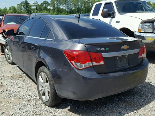 1G1P75SZ7E7428870 - 2014 CHEVROLET CRUZE GRAY photo 3