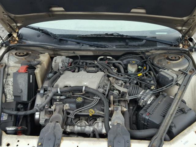 2G4WS52J821141280 - 2002 BUICK CENTURY CU BEIGE photo 7