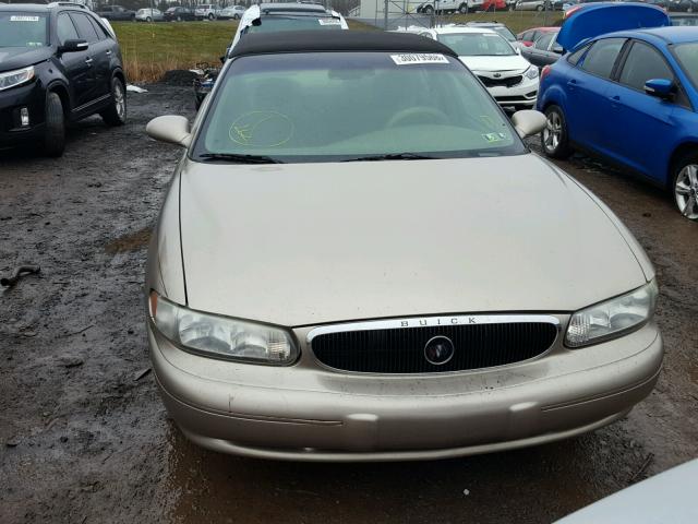 2G4WS52J821141280 - 2002 BUICK CENTURY CU BEIGE photo 9