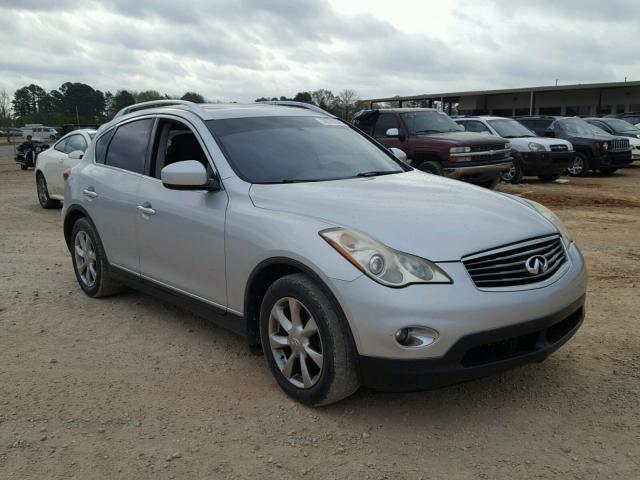 JNKAJ09E58M305223 - 2008 INFINITI EX35 BASE SILVER photo 1