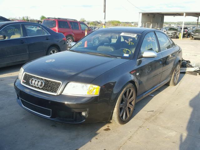 WUAPV64B93N905054 - 2003 AUDI RS6 BLACK photo 2