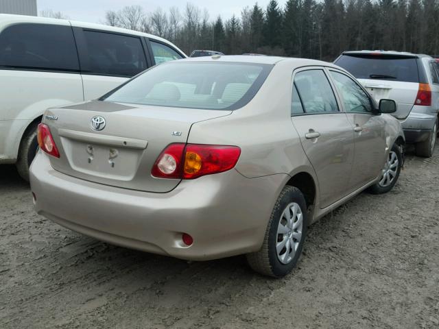 2T1BU4EE0AC255005 - 2010 TOYOTA COROLLA BA TAN photo 4