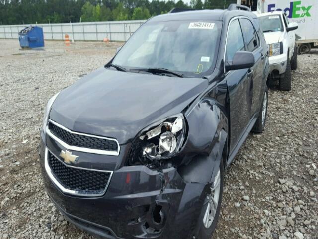 2GNALCEK4E6301044 - 2014 CHEVROLET EQUINOX BLACK photo 2