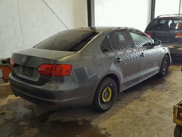 3VW2K7AJXDM449740 - 2013 VOLKSWAGEN JETTA BASE 灰色 照片 3