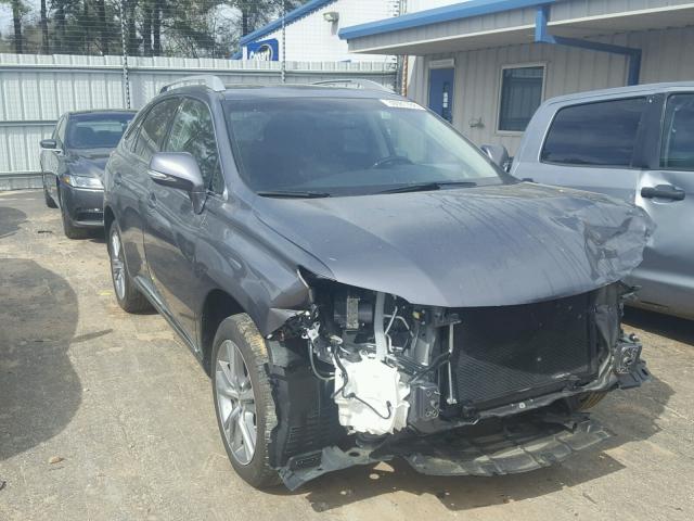 2T2ZK1BA1FC190964 - 2015 LEXUS RX 350 GRAY photo 1