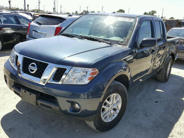 1N6AD0ER2GN770369 - 2016 NISSAN FRONTIER S BLUE photo 2