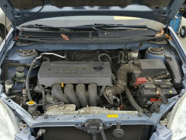 2T1KR30E36C608637 - 2006 TOYOTA COROLLA MA BLUE photo 7