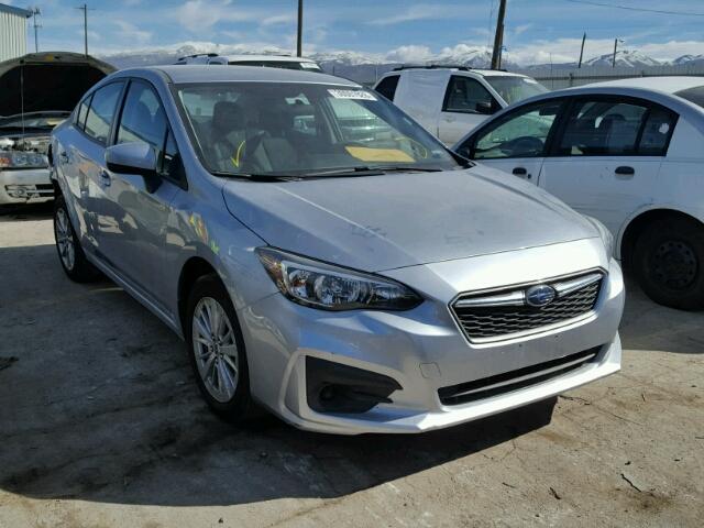 4S3GKAB64H3622028 - 2017 SUBARU IMPREZA PR SILVER photo 1