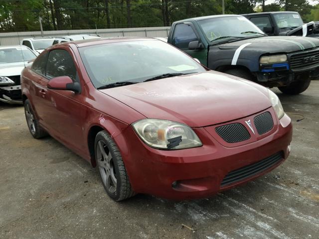 1G2AN18B287316377 - 2008 PONTIAC G5 GT RED photo 1