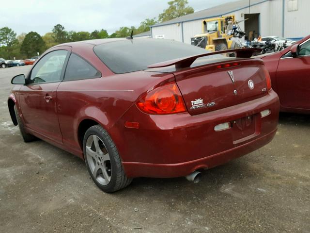 1G2AN18B287316377 - 2008 PONTIAC G5 GT RED photo 3