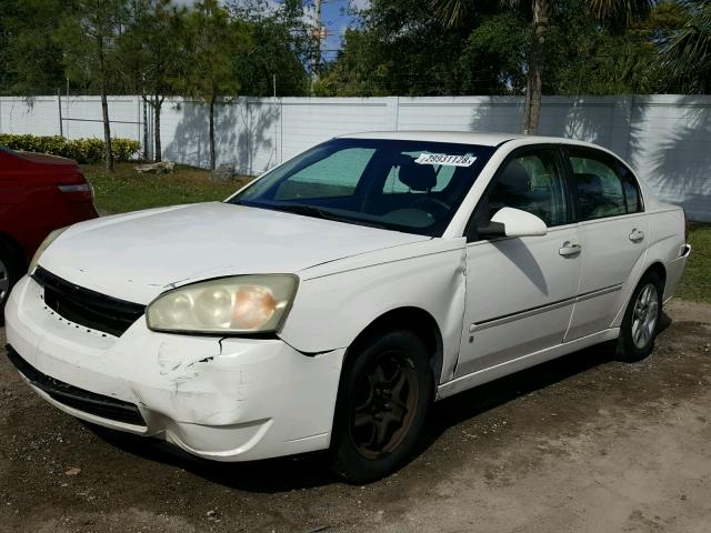 1G1ZT51FX6F231078 - 2006 CHEVROLET MALIBU LT WHITE photo 2