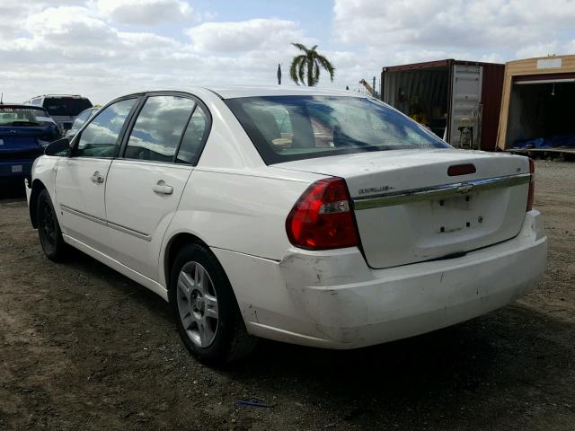 1G1ZT51FX6F231078 - 2006 CHEVROLET MALIBU LT WHITE photo 3