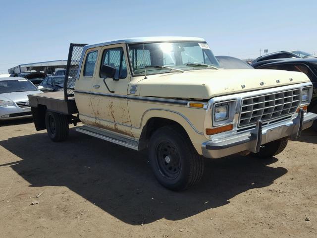 X26SKDG7503 - 1979 FORD F250 YELLOW photo 1