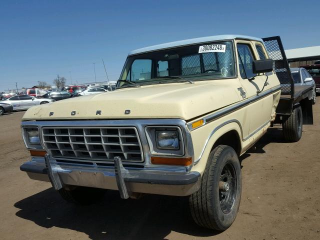 X26SKDG7503 - 1979 FORD F250 YELLOW photo 2