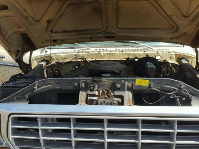 X26SKDG7503 - 1979 FORD F250 YELLOW photo 7