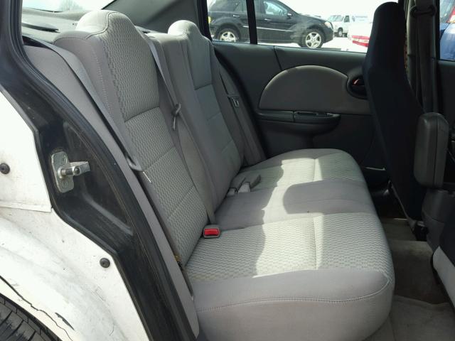 1G8AJ55F86Z111843 - 2006 SATURN ION LEVEL WHITE photo 6