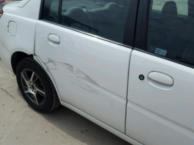 1G8AJ55F86Z111843 - 2006 SATURN ION LEVEL WHITE photo 9