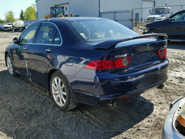 JH4CL96836C802747 - 2006 ACURA TSX BLUE photo 3