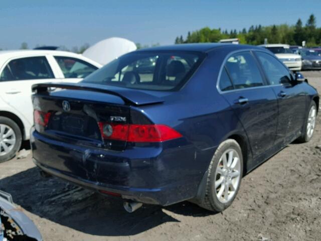 JH4CL96836C802747 - 2006 ACURA TSX BLUE photo 4