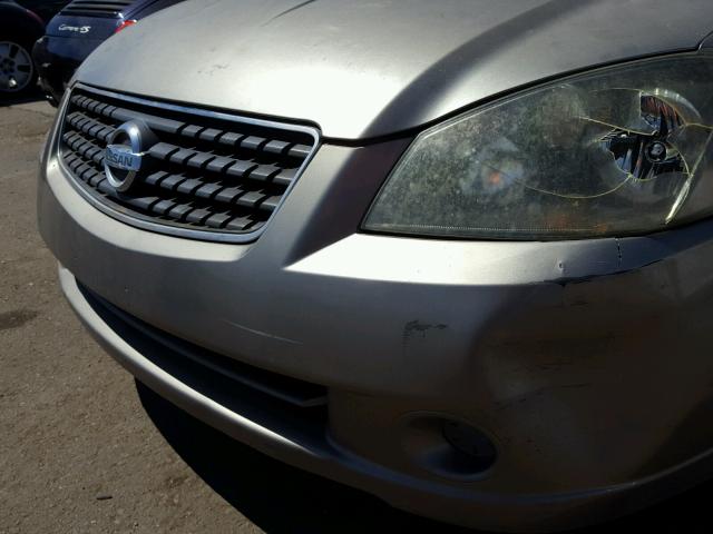 1N4AL11D45C250145 - 2005 NISSAN ALTIMA S SILVER photo 9