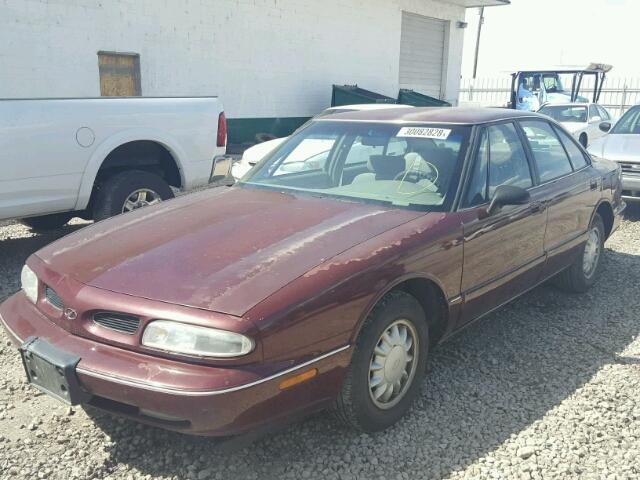 1G3HN52K6X4800367 - 1999 OLDSMOBILE 88 BASE MAROON photo 2