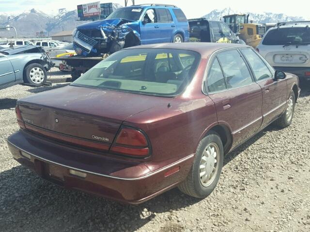 1G3HN52K6X4800367 - 1999 OLDSMOBILE 88 BASE MAROON photo 4