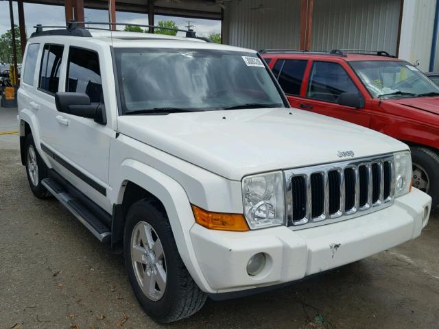 1J8HH48K27C566588 - 2007 JEEP COMMANDER WHITE photo 1