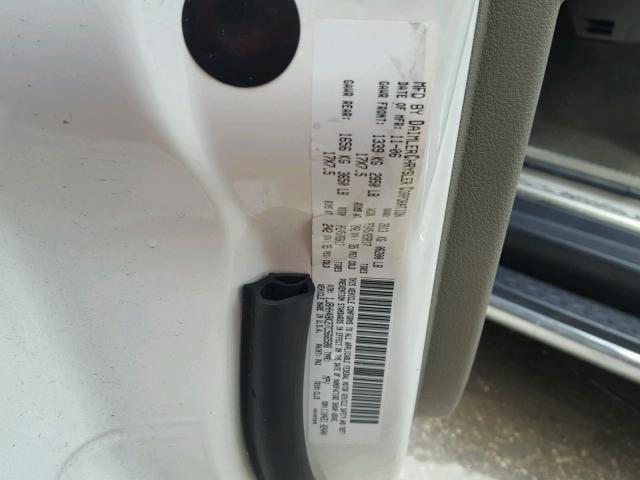 1J8HH48K27C566588 - 2007 JEEP COMMANDER WHITE photo 10