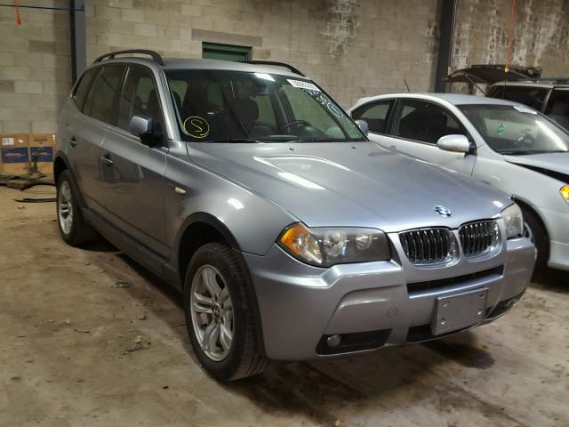 WBXPA93406WG74918 - 2006 BMW X3 3.0I GRAY photo 1