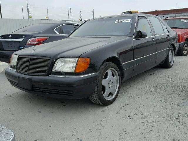 WDBGA33G8VA370392 - 1997 MERCEDES-BENZ S 320 BLACK photo 2