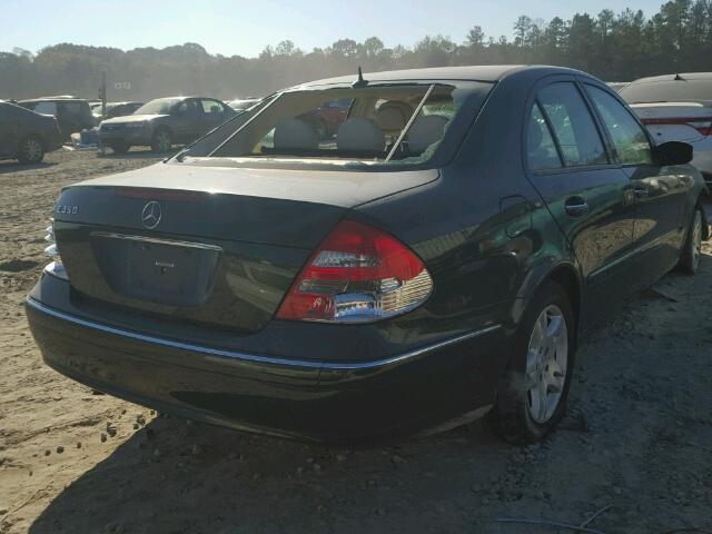 WDBUF56J96A783866 - 2006 MERCEDES-BENZ E 350 SILVER photo 4