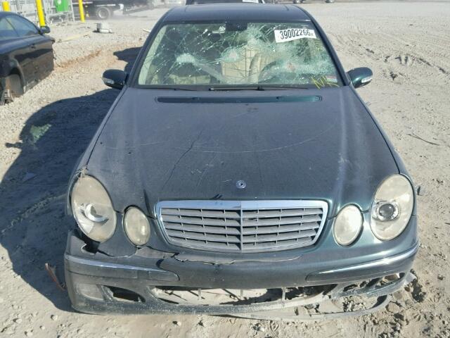 WDBUF56J96A783866 - 2006 MERCEDES-BENZ E 350 SILVER photo 9