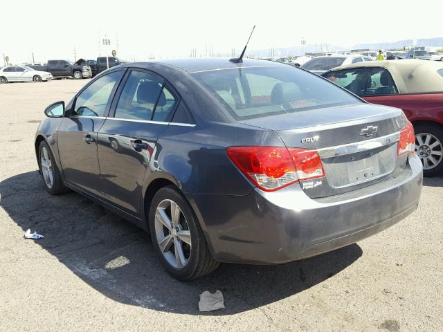 1G1PE5SB8D7146406 - 2013 CHEVROLET CRUZE LT GRAY photo 3