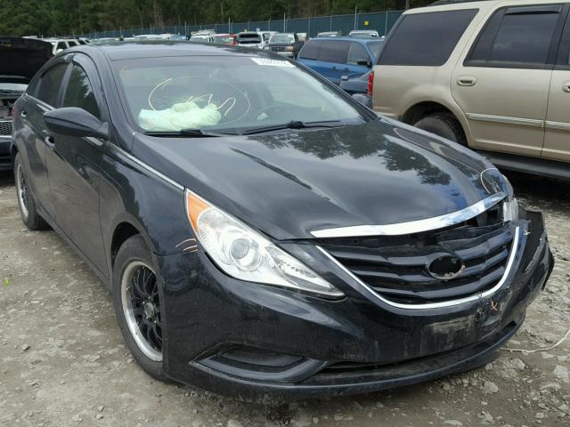 5NPEB4ACXBH086813 - 2011 HYUNDAI SONATA GLS BLACK photo 1